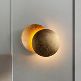 Yeknu Creative Rotatable Moon Phase Wall Lamp