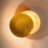 Yeknu Creative Rotatable Moon Phase Wall Lamp