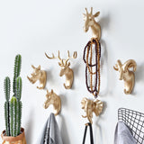 Yeknu Decorative Animal Head Wall Hook