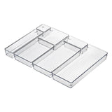 Yeknu Transparent Drawer Sorting Compartment Organizer