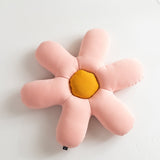 Yeknu Daisy Flower Decorative Cute Cushion Pillow