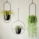 Yeknu Sleek Luxury Modern Hanging Pots