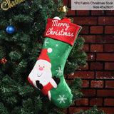 Yeknu Knitted Christmas Stocking Socks Sack New Year Gift Candy Bags Christmas Decorations For Home Xmas Tree Hanging Ornaments Natal