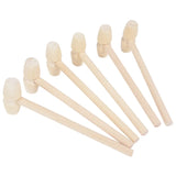 Yeknu 5/10pcs Mini Wooden Hammer Pounder Replacement Wood Mallets Crab Seafood Crackers Kids Toys Wedding Birthday Party Decoration