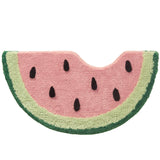 Yeknu Watermelon Bathroom Rug Fruit Carpet Living Room Tapis Toilet Kitchen Floor Mat Door Pad Soft Anti Slip Dorm Home Decor