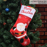 Yeknu Knitted Christmas Stocking Socks Sack New Year Gift Candy Bags Christmas Decorations For Home Xmas Tree Hanging Ornaments Natal