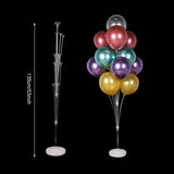 Yeknu Birthday Balloon Support Balloon Stand Balloon Holder Balloon Stick Tubes Wedding Birthday Party Decoration Kids Baby Shower