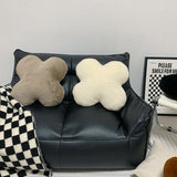 apartment decorating Creative Art Cat Plush Toy Doll Art Flower Pillow Office Student Seat Pillow Bay Window Floor Mat