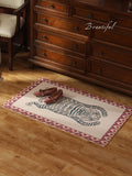 Yeknu Tiger Mat Red Doorway Carpet Bedroom Decorative Tiger Rug Kitchen Floor Mats Oversized Living Room Alfombra Tapete ковер 러그 Home