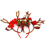 Yeknu Christmas Headbands for Women, Antler Headbands, Cute Hairpins, Deer Horn Christmas Headbands