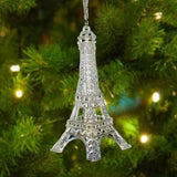 Yeknu Xmas Tree Transparent Snowflake Hanging Ornaments Acrylic Pendant 2024 Christmas Decoration for Home Navidad Gifts New Year