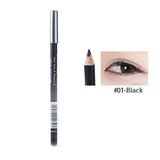 Yeknu Black Eyeliner Pencil Professional Makeup Brown Matte Eyebrow Pencil Waterproof Lasting Smooth Pen Beauty Tool Accessories