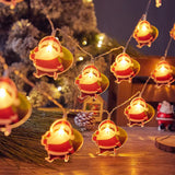 Yeknu Christmas Tree LED String Light 1.5M 10LED Xmas Hanging Lamp Fairy Light Garland Home Decoration Ornament New Year Gifts