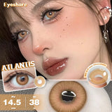 Yeknu 2pcs Cosplay Anime Lenses for Eyes NEBULA Series Makeup Beauty colored Contact lens Anime Accessories  Cosmetic lense