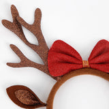 Yeknu Christmas Headbands for Women, Antler Headbands, Cute Hairpins, Deer Horn Christmas Headbands