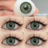 Yeknu Korean Colored Contact Lenses for Eyes Big Eye Lenses Blue Lenses Brown Lense Fog Pearl Lens Eye Cosmetics Beauty Pupils