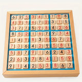 Yeknu Wooden Sudoku Nine Grid Game Chess Sudoku Puzzle Game For Children's Logical Thinking, Puzzle Table Games With Questions