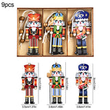 Yeknu Christmas Wooden Pendants Gingerbread Man Gnomes Xmas Tree Hanging Oranment Noel Navidad Decorations for Home New Year Gift