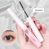 Yeknu Black Head Mascara Ultra-fine Small Brush Lengthening 3D Lash Eyelash Extension Eye Lashes Long-wearing Black Color Mascara