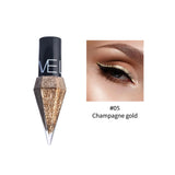 Yeknu Pearlescent Diamond Gold Liquid Eyeshadow Eyeliner Stick Waterproof Glitter Sequins Rose Gold White Eyeliner Pen Korean Makeup