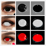 Yeknu Cosplay Color Contact Lenses for Eyes Pure Series Makeup Halloween Beauty Contact Lenses Eye Cosmetic Color Lens Eyes