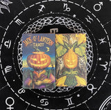 Yeknu 10.3*6cm Jack-O-Lantern Tarot Tarot Deck Card Games 78 Pcs Cards