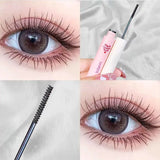 Yeknu Black Head Mascara Ultra-fine Small Brush Lengthening 3D Lash Eyelash Extension Eye Lashes Long-wearing Black Color Mascara