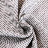 Yeknu Grey Stripe Round Tablecloth Cotton Linen  Lace Tassel Dustproof Tables Cover Wear-Resistant Thicken Mat Wedding Decoration