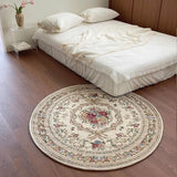 Yeknu Round Art Rugs Anti-slip Living Room Carpet Comfortable Bedroom Rug Easy Care Large Area Carpets Odor-free Carpet IG Alfombra