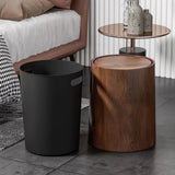 Yeknu Retro Wood Trash Can Waterproof Wastebasket Decoration Bathroom Dustbin Household Large Capacity Garbage Bin Kitchen Accessories