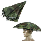 Yeknu Portable Rain Umbrella Hat Foldable Outdoor Pesca Sun Shade Waterproof Camping Fishing Headwear