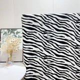 Yeknu Ins Style Zebra Blanket Soft Microfiber Blanket For Bed Office Flannel Blanket Warm Throw Blanket Plush Bedspread Kids Bedding