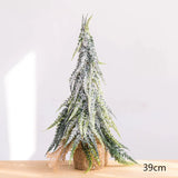 Yeknu Mini PE Christmas Tree Decoration Pine Topping Table Christmas Tree Christmas Home Party Wedding Decoration New Year Gift