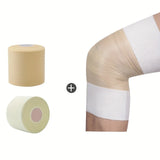 Yeknu White Sports Bandage And Skin Membrane, Self Wrap Bandages Elastic Tape Flexible Stretch Bandages For Sports Knee,Wrist Sprain