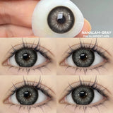 Yeknu Korean Colored Contact Lenses for Eyes Big Eye Lenses Blue Lenses Brown Lense Fog Pearl Lens Eye Cosmetics Beauty Pupils