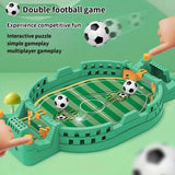 Yeknu 1pc Interactive Table Soccer Game Children Table Soccer Double Battle Table Parent-child Interactive Puzzle Board Game