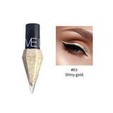 Yeknu Pearlescent Diamond Gold Liquid Eyeshadow Eyeliner Stick Waterproof Glitter Sequins Rose Gold White Eyeliner Pen Korean Makeup