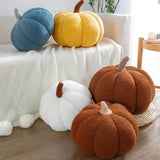 Yeknu Cute and Creative Pumpkin Plush Toy Cushion  A Popular Nordic Style Chair Cushion