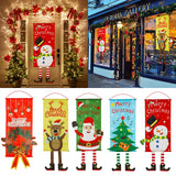 Yeknu Merry Christmas Porch Door Banner Hanging Ornament Christmas Decoration For Home Xmas Navidad Happy New Year