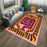 Yeknu Creative Animal Living Room Large Carpets Light Luxury Fashion Bedroom Decorative Carpet Comfortable Easy To Care Home Rug Ковер