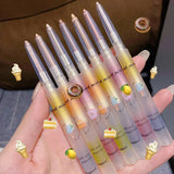 Yeknu Glitter Diamond Lying Silkworm Pen Eyeshadow Stick Waterproof Shiny Matte Brighten Silkworm Eyeliner Highlighter Pen Makeup Tool