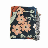 Yeknu Textile City Ins Galsang Flowers Throw Blanket American Style Countryside Home Decor Sofa Towel Outdoor Camping Leisure Mat