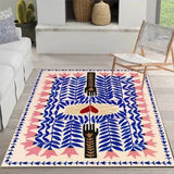 Yeknu Creative Animal Living Room Large Carpets Light Luxury Fashion Bedroom Decorative Carpet Comfortable Easy To Care Home Rug Ковер