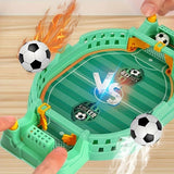 Yeknu 1pc Interactive Table Soccer Game Children Table Soccer Double Battle Table Parent-child Interactive Puzzle Board Game