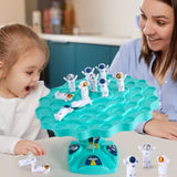 Yeknu Balance Perception Toy Astronaut Balance Spaceman Games Fun Space Puzzle Toys For Kids Set Of Stacking Board Games For Leisure