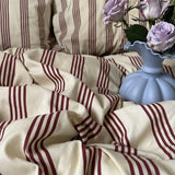 Yeknu Bed Linen Duvet Cover Stripe Boys Girls Twin Queen Size Duvet Cover Pillowcase Bedding Adult Fashion Home Textile Nordic Sling