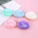 Yeknu 5/10pcs Shell Shaped Candy Gift Box Girls Mermaid Birthday Party Decor Wedding Baby Shower Favors Christmas Jewelry Storage Box