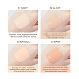 Yeknu Mini Liquid Concealer High Coverage Corrector Anti Dark Circle Freckle Waterproof Foundation Cream for Face Makeup Base Cosmetic