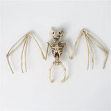 Yeknu Halloween Horror Bats Skeleton Mouse Scorpion Lizard Bonez Skeleton Model Festival Decor Party Creepy Halloween Party Decoration