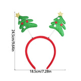 Yeknu Christmas Headband Kids Adult Santa Claus Elk Xmax Tree Hair Accessories Photo Props Christmas Decoration 2024 New Year Gifts